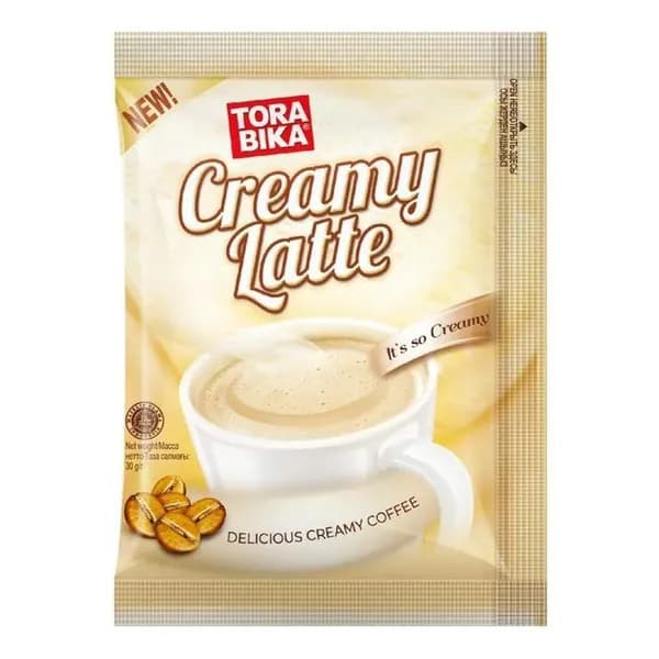 Torabika Кофейный напиток Creamy Latte 5пак*30г., 1 уп