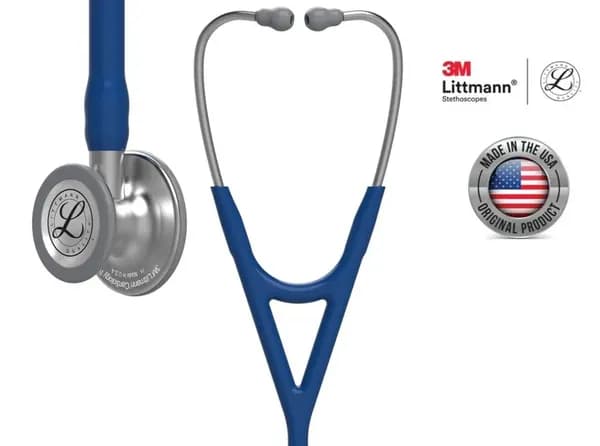 Стетоскоп 3M Littmann Cardiology IV 6154, 69 дюймов, темно-синий шланг