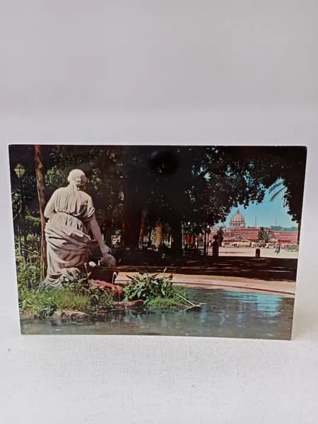 Открытка винтажная "Roma. Fontana del Mose"