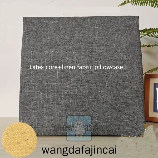 45x45cm Латексная подушка на стул "ТОЛСТАЯ" из 100% натурального латекса Мягкий