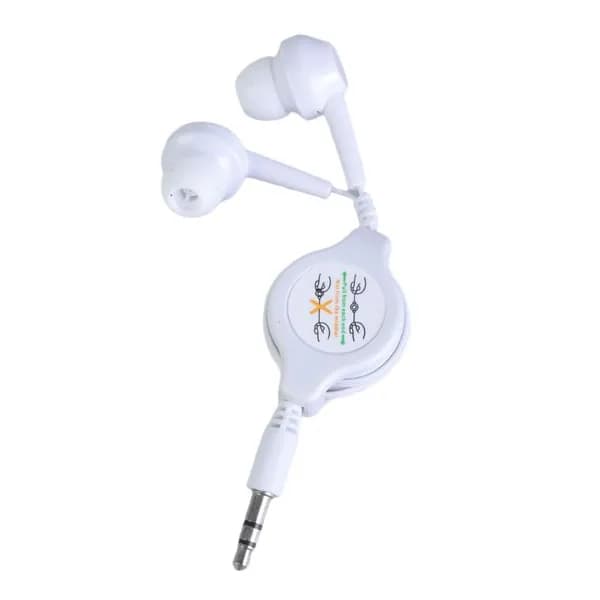 Наушники проводные, USB, белый