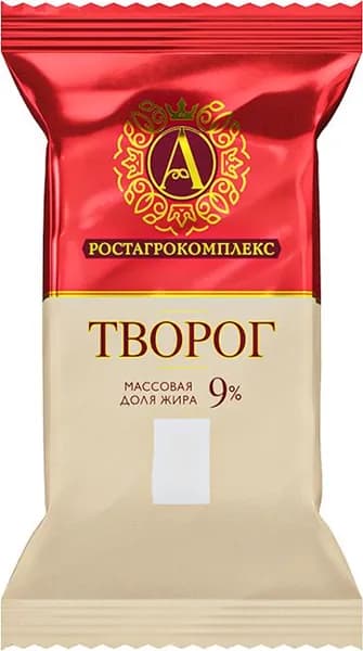 Творог А.Ростагрокомплекс 9%, 180г