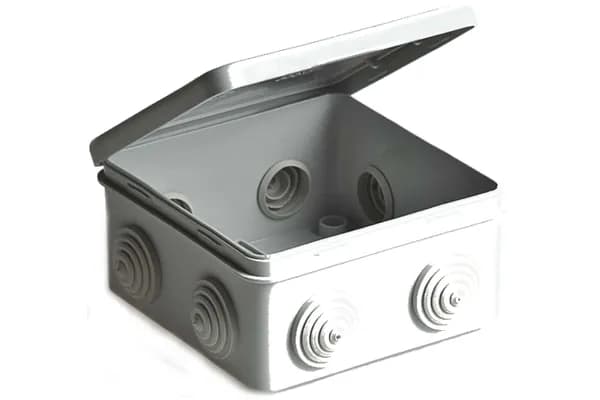 Коробка распаячная ОП 65х65х50мм 4вх IP54