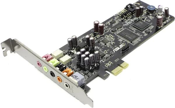 Звуковая карта Asus 7.1 Xonar DSX внутренняя, разъём PCI-E x1, для современных компьютеров, ОГРОМНАЯ разница со встроенной!