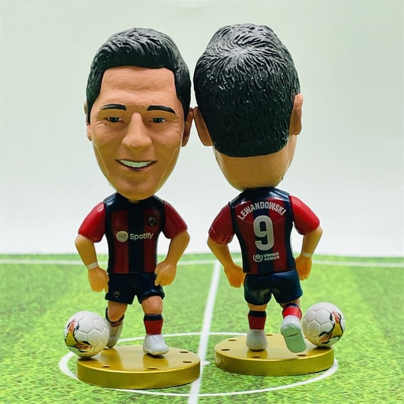 Фигурки звезд футбольного клуба Барселона -SOCCERWE Официальные куклы для заядлых кулес