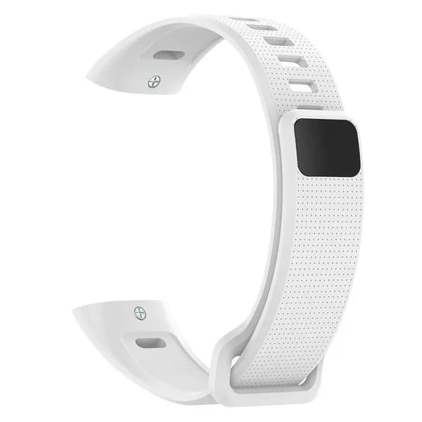 Силиконовый ремешок для фитнес-браслета Huawei Band 2 и Band 2 Pro, белый