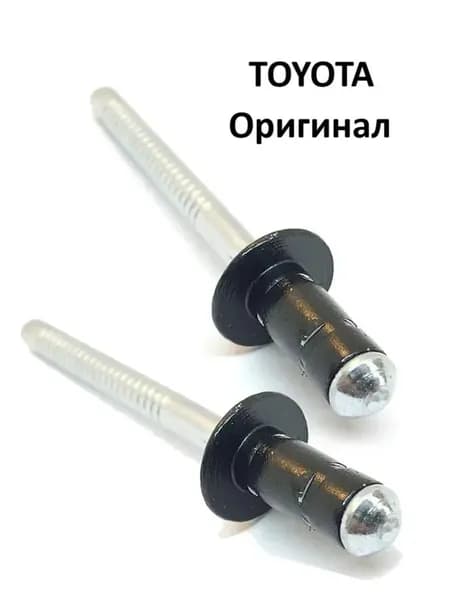 Заклепка автомобильная, 1 мм, 2 шт.