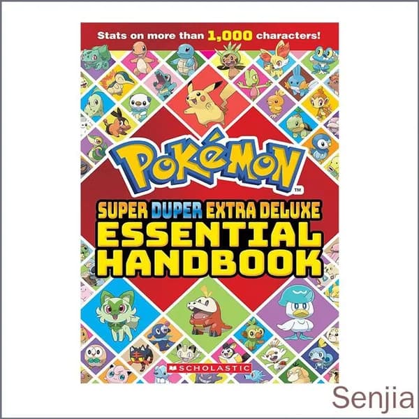 Pokemon Super Duper Extra Deluxe Essential Handbook/ Информация о покемонах,энциклопедия покемонов,pokemon книга