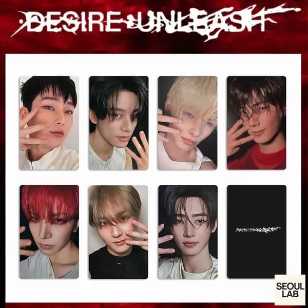 Enhypen Карточки EN DESIRE UNLEASH k-pop карточки коллекционные Набор 54 * 86 мм 7 шт