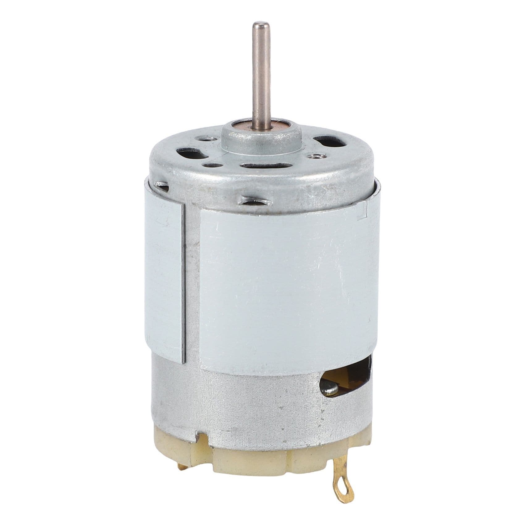 RS380 DC 1.5-18V 30000RPM Микромотор 38x28mm для RC Модели Игрушки DIY, Серебристый
