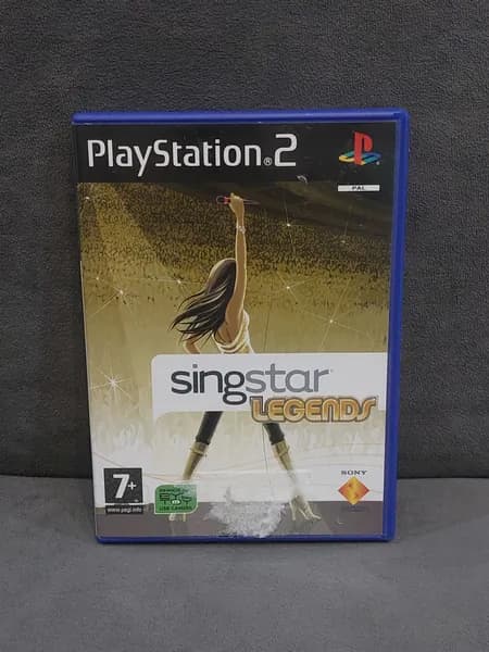 Игра SingStar Legends (PlayStation 2, Английская версия)