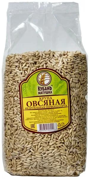 Крупа овсяная Кубань матушка Югоптторг-23 м/у, 800 г
