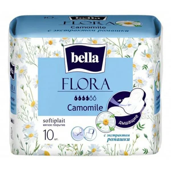 Прокладки Bella Flora Ромашка 10 шт