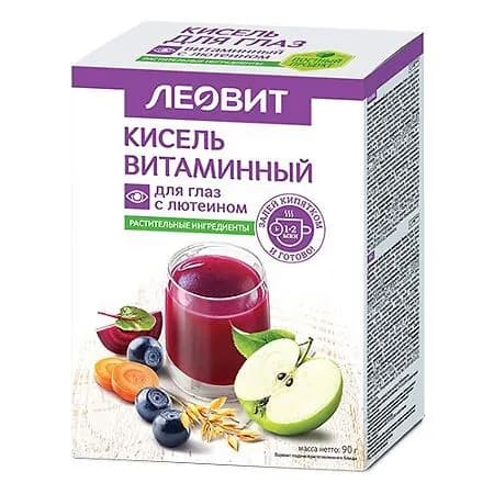 Кисель леовит витаминный для глаз пак 20 г 5