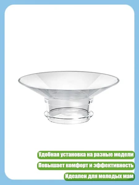 Улучшенный силиконовый адаптер фланца для молокоотсоса: простая установка для разных брендов, 24mm