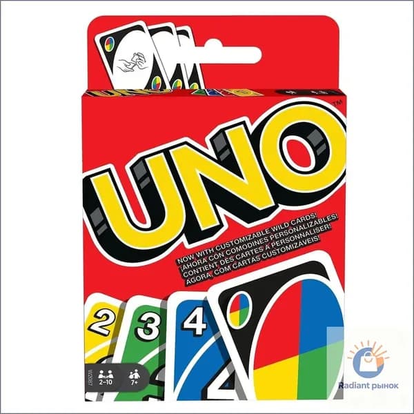 Увлекательная настольная игра UNO 108 карт, развивающая карточная игра уно для компании, для семьи, в дорогу, для детей и взрослых