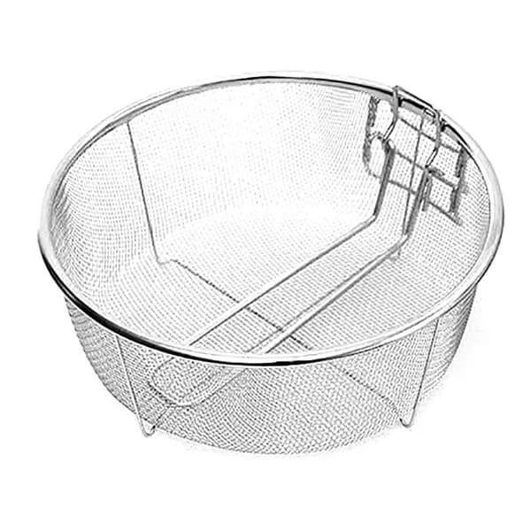 Кухонная корзина для фритюра со складной ручкой, - 23cm