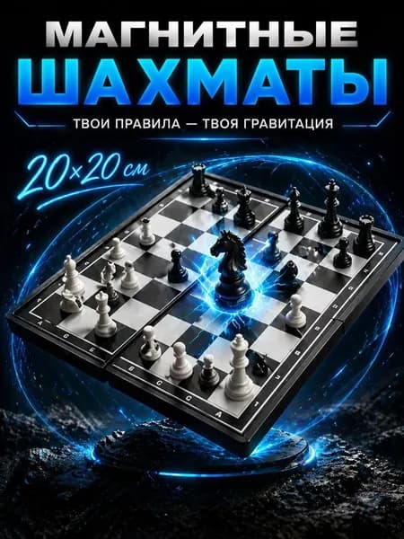 Шахматы на магнитах дорожные