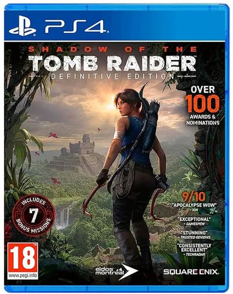 Игра для PS4/PS5 Shadow of the Tomb Raider Definitive Edition (Диск) (PlayStation 4, PlayStation 5, Русская версия)