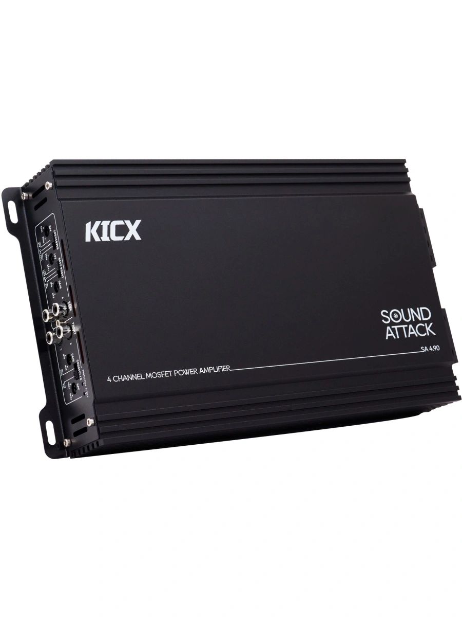 Усилитель автомобильный Kicx SA 4.90 четырехканальный