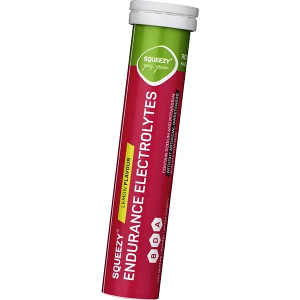 Электролиты растворимые SQUEEZY ENDURANCE ELECTROLYTES, лимон