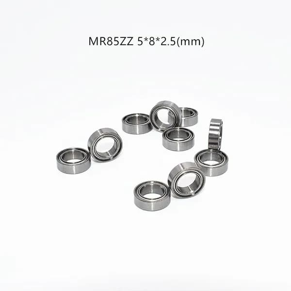 MR85ZZ 5 * 8 * 2,5 (мм) 10 шт. Металлические уплотненные миниатюрные хромистые стальные подшипники