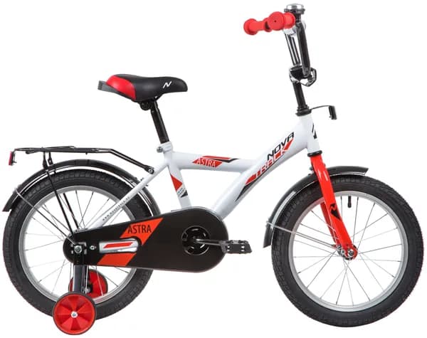 Велосипед детский 16" Novatrack Astra на рост 105-115 см (3-5 лет) белый