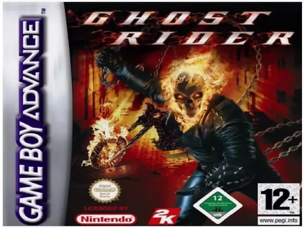Игровой картридж Ghost rider (Призрачный Гонщик) (GBA, рус.версия) 64K-080