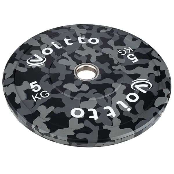 Диск бамперный Voitto V-404 5 кг, камуфляж (d51)