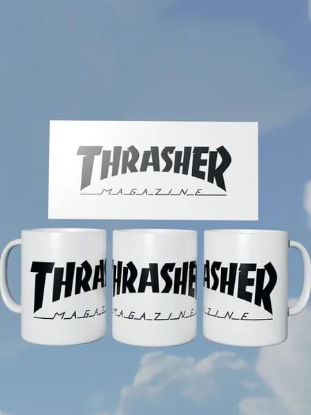 Кружка Thrasher чб