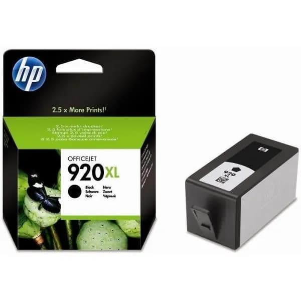 Картридж струйный оригинальный HP 920XL / CD975AE  черный 1200 стр. при 5% заполнении листа A4 для HP  (CD975AE)