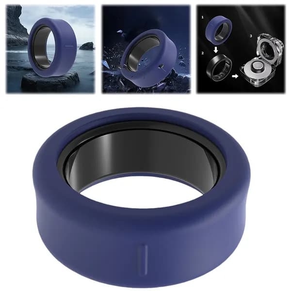 Силиконовый чехол для кольца Samsung Galaxy Ring, размер M, синий