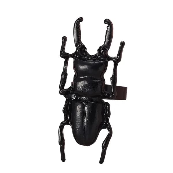 Изысканное кольцо с деталями в виде насекомых Высококачественные Металлические Украшения для всех возрастов