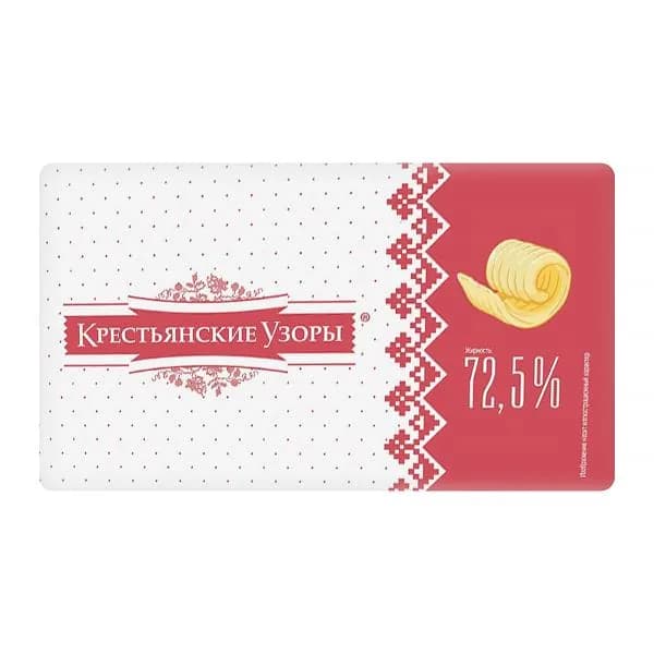 Продукт растительно-сливочный Крестьянские узоры 72.5% 380г