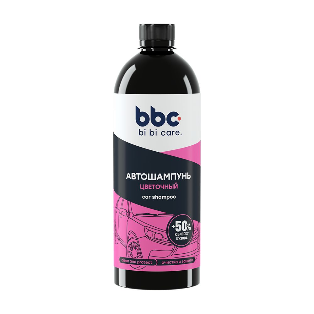 LAVR BiBiCare Автошампунь Полирующий эффект Flower (500ml) Ln4114