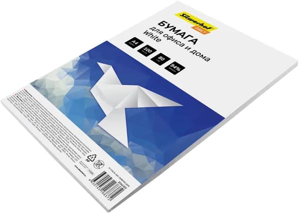 Бумага Silwerhof DAILY A4 80г,100л./белый (2066189)