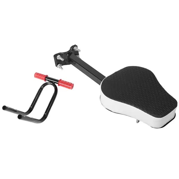 Детское переднее велосипедное сиденье Safe-T-Seat, кресло для ребёнка - удобная безопасная установка / до 60 кг