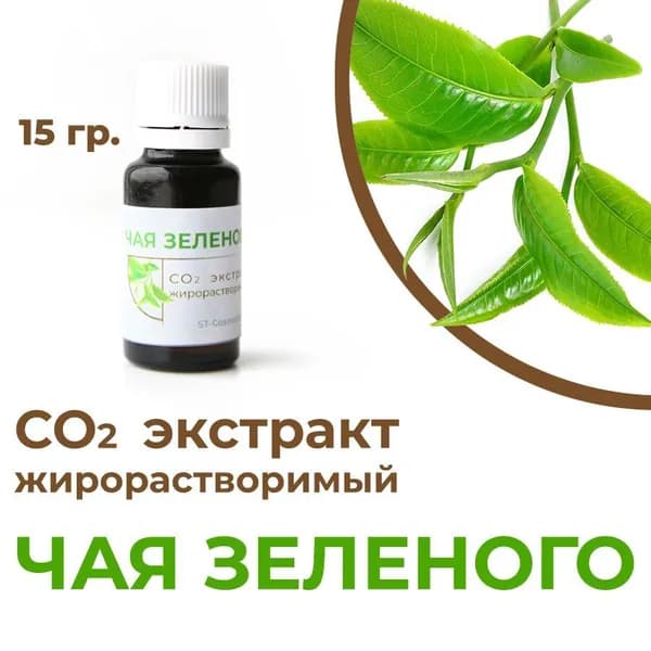 СО2 экстракт чая зеленого, 15гр.