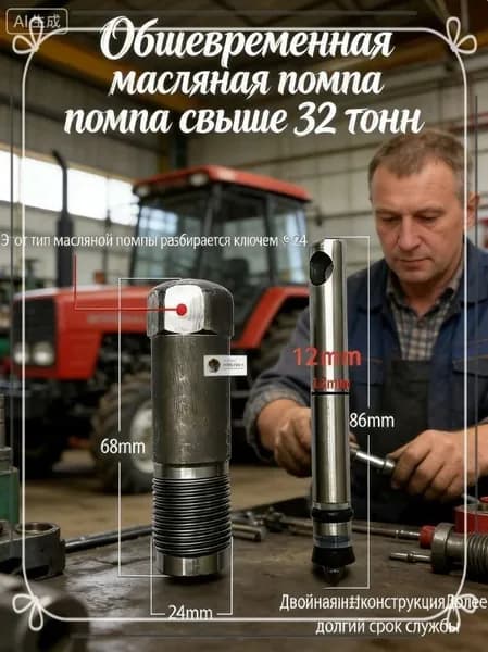 Домкрат автомобильный - Адаптер, нагрузка до 37 т