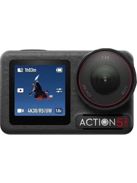 DJI Экшн-камера Osmo Action 5 Pro Adventure Combo, черный