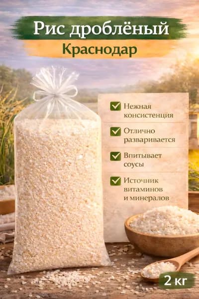 Рис дробленый 2кг