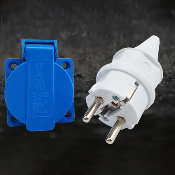 Бензиновый генератор с вилкой на два отверстия, медная розетка 2KW3KW5KW европейского стиля 220V 16A