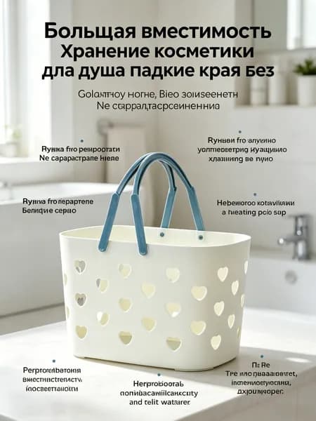 Корзина для белья, 6 л, 1 шт