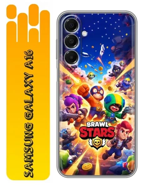 Чехол на Samsung Galaxy A16 Броул Старс для мальчика