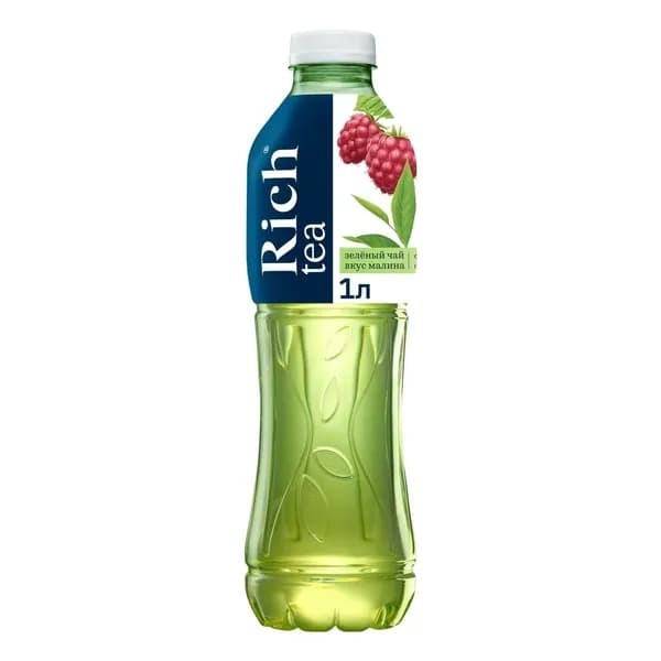 Холодный чай Rich зеленый малина 1 л