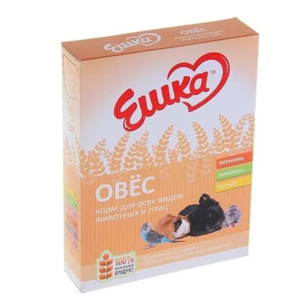 Ешка Корм для всех животных и птиц , овёс, 400 г