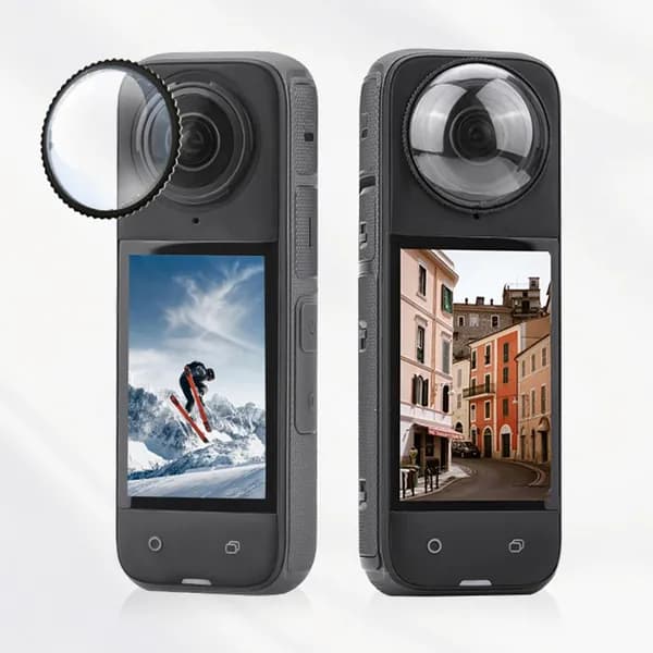 Прозрачное пластиковое защитное стекло для объектива Insta360 X4