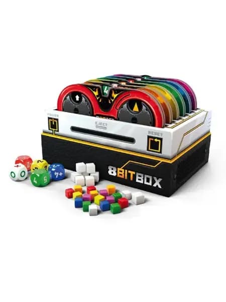Настольная игра для ценителей старых видеоигр 8Bit Box