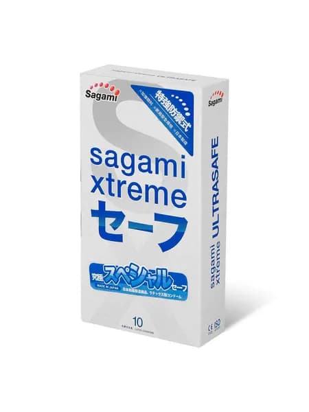Презервативы Xtreme Ultrasafe с двойным количеством смазки - 10 шт