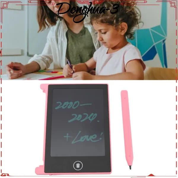LCD планшет для рисования, яркий и многоразовый, для детей